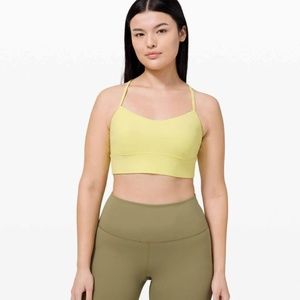 lululemon Flow Nulu Longline Bra